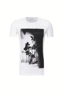 Torned T-shirt CALVIN KLEIN JEANS бял