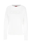 Суитчър/блуза Niccata | Loose fit HUGO бял