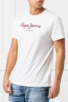 Тениска EGGO | Regular Fit Pepe Jeans London бял