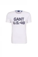 YC. US-49 T-shirt Gant бял