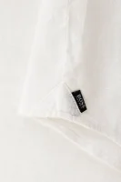 Ленена риза Luka | Regular Fit BOSS BLACK бял