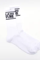 Чорапи Versace Jeans Couture бял