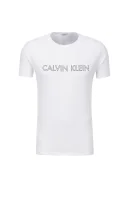 Crew T-shirt Calvin Klein Swimwear бял