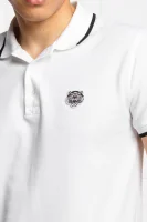 Поло/тениска с яка tiger crest | K fit | pique Kenzo бял