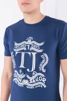 Тениска | Regular Fit Trussardi син