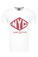 Тениска SHEAR TEE | Regular Fit Tommy Hilfiger бял
