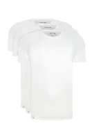 Тениска 3-pack | Regular Fit Lacoste бял
