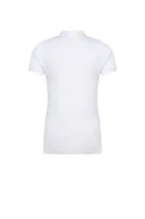 Поло/тениска с яка | Slim Fit | stretch pique Lacoste бял