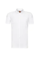 Cattitude short Shirt BOSS ORANGE бял