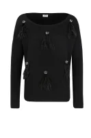 Пуловер | Regular Fit Liu Jo черен