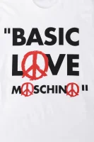 T-shirt Love Moschino бял