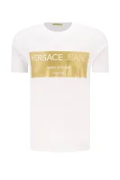 Тениска | Regular Fit Versace Jeans бял
