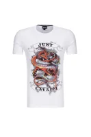 T-shirt Just Cavalli бял