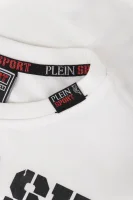 T-shirt rakin Plein Sport бял