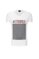 T-shirt Emporio Armani бял