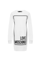 Рокля Love Moschino бял