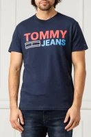 Тениска TJM ESSENTIAL | Regular Fit Tommy Jeans тъмносин