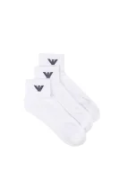 Чорапи 3-pack Emporio Armani бял