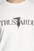 Тениска | Regular Fit Trussardi бял