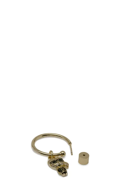 Обеци k/ikonik pave heart earrings Karl Lagerfeld златен