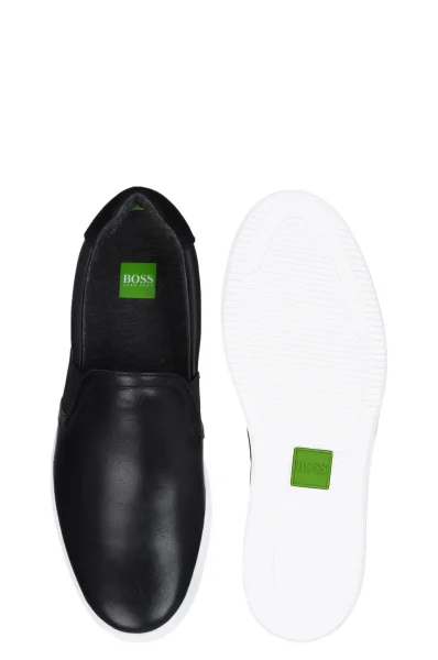 Cleah Slip-on Sneakers BOSS GREEN черен