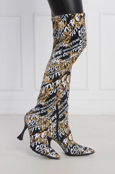 Ботуши на висок ток Versace Jeans Couture 	многоцветен	