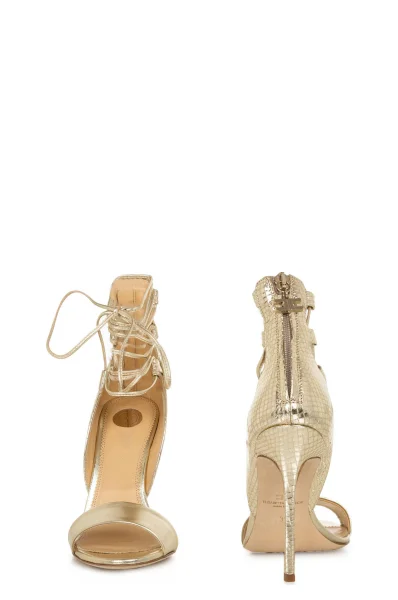 Heeled sandals Elisabetta Franchi златен