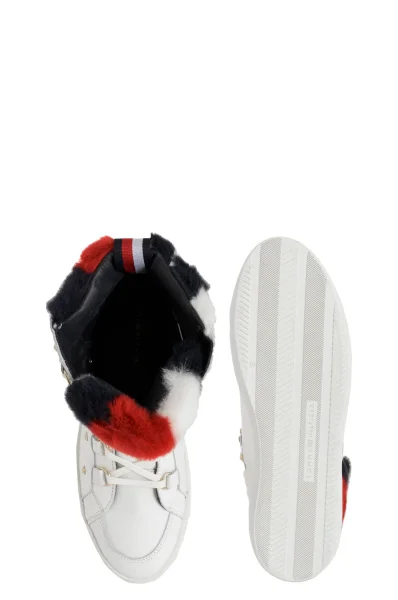 Sneakers Suzie MID 7Z Tommy Hilfiger бял