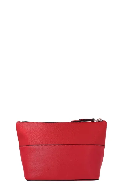 Козметична чантичка Dual Carry all Calvin Klein червен