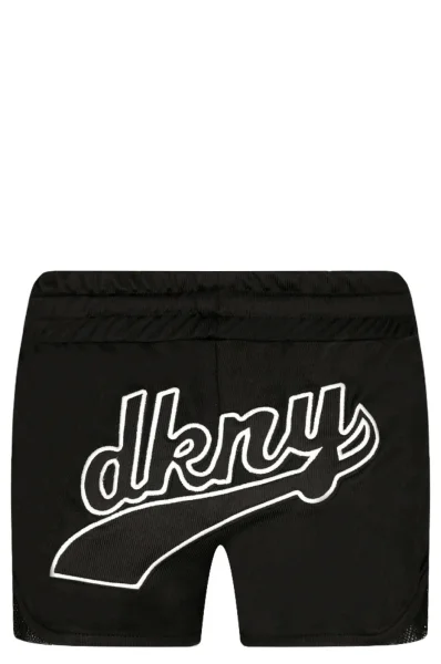 Шорти FANCY | Regular Fit DKNY Kids черен