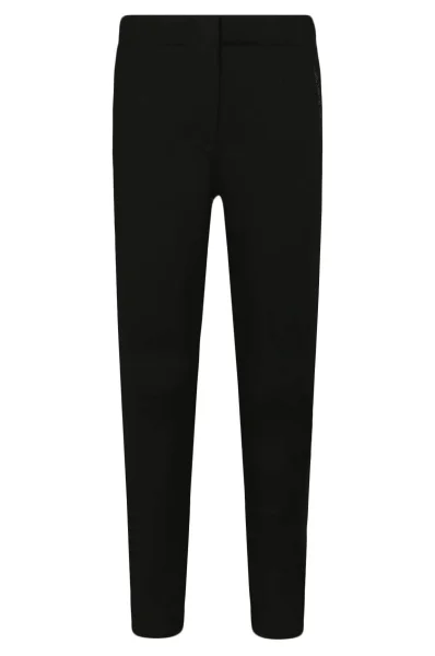 панталон | slim fit Karl Lagerfeld Kids черен