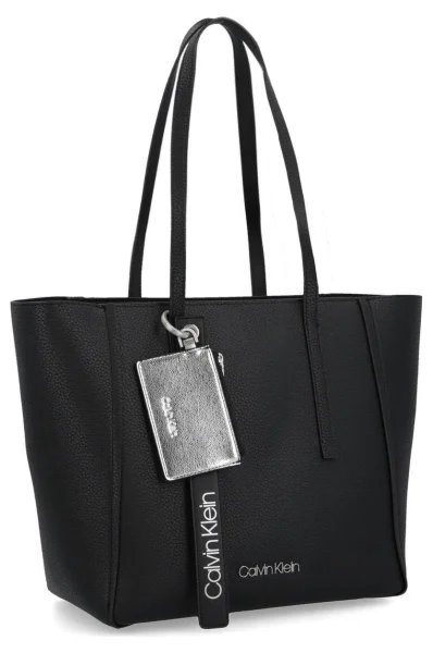 Дамска чанта + несесер CK BASE Calvin Klein черен