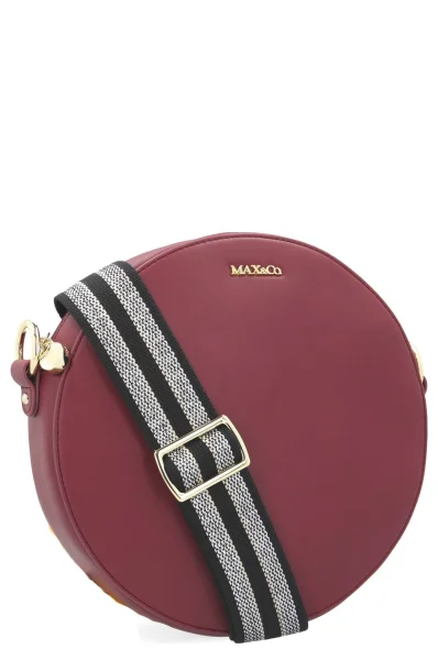 Дамска чанта за рамо Agrume MAX&Co. бордо