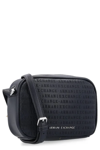 Дамска чанта за рамо Armani Exchange тъмносин