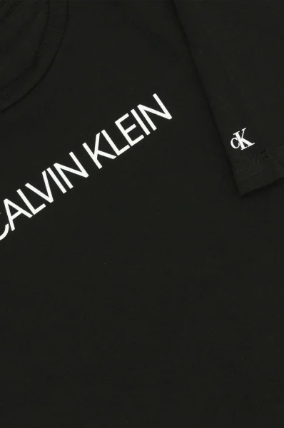 Тениска INSTITUTIONAL | Regular Fit CALVIN KLEIN JEANS черен