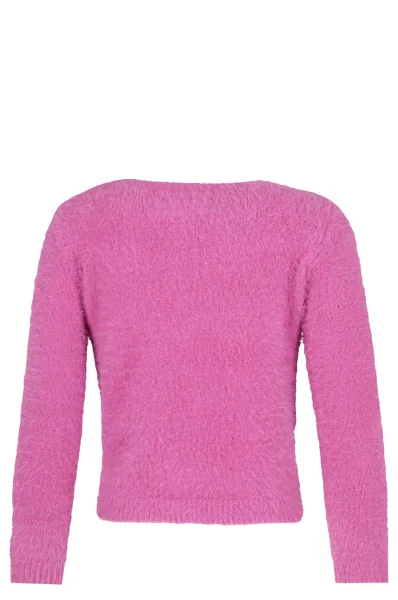 Пуловер FURRY | Regular Fit Guess розов