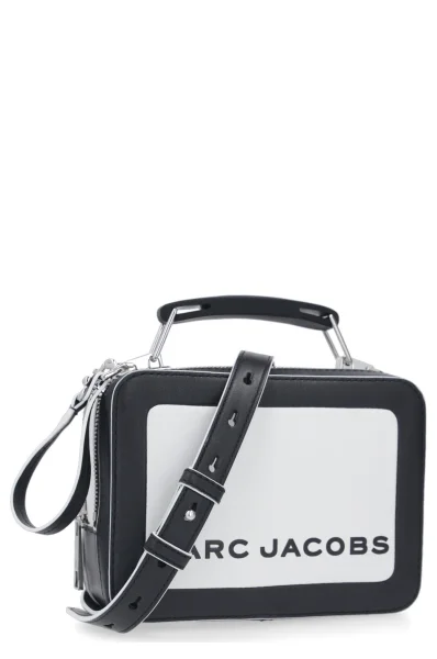 Кожена дамска чанта за рамо THE BOX 20 Marc Jacobs черен