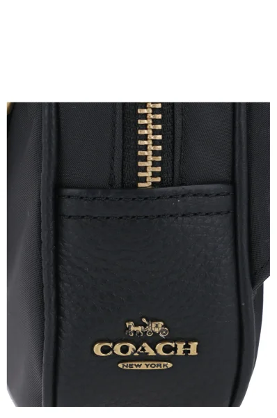 Чанта за кръста NYL с добавка кожа Coach черен