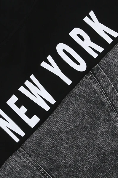 Блуза | Regular Fit DKNY Kids черен