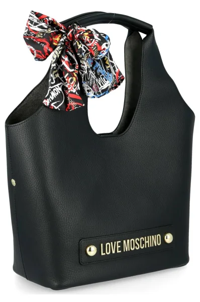 Дамска чанта тип hobo Love Moschino черен