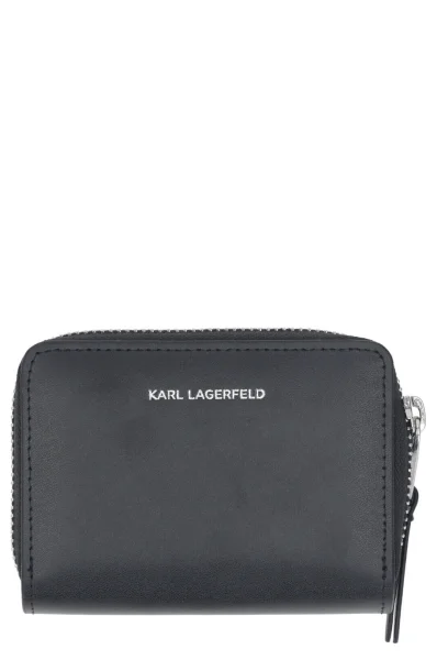 Кожен портфейл K/Choupette Karl Lagerfeld черен