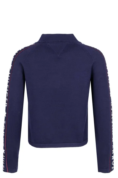 Пуловер ICONIC LOGO MOK | Regular Fit Tommy Hilfiger тъмносин