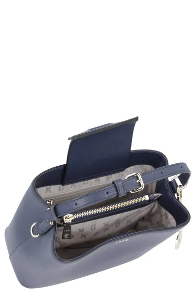Дамска чанта за рамо Bryant DKNY тъмносин