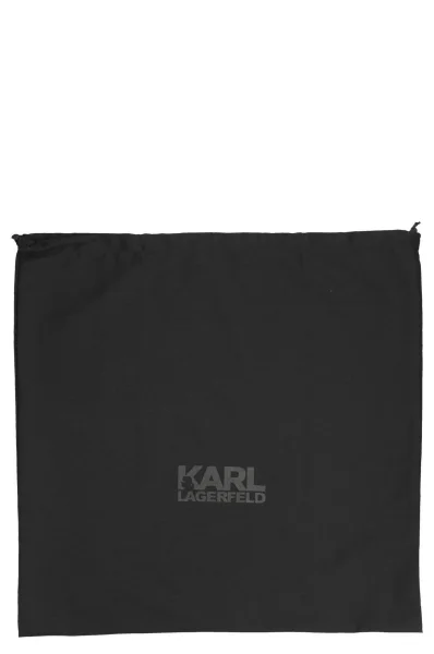 Дамска чанта за рамо Karl Lagerfeld гънметал