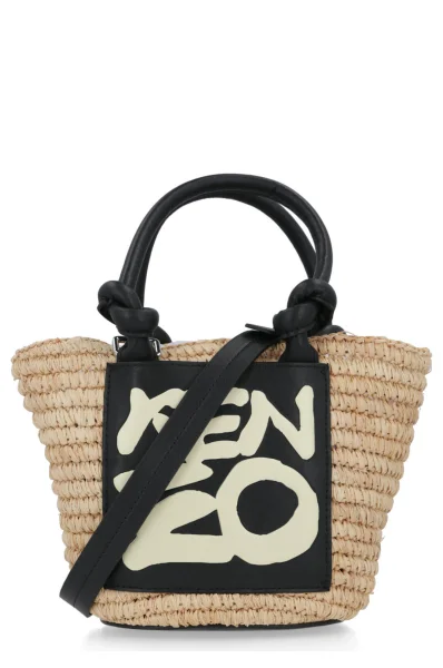 Дамска чанта + несесер Kenzo пясъчен