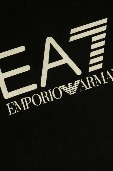 Тениска | Regular Fit EA7 черен