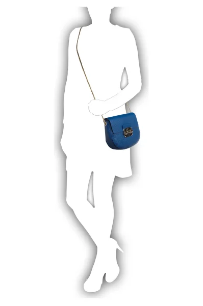 Дамска чанта за рамо Club Mini XS  Furla син
