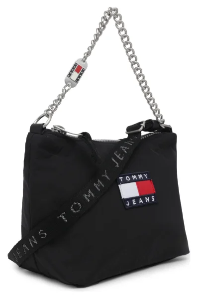 Чанта за рамо Tommy Jeans черен