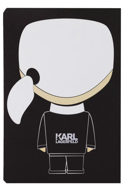 Бележник Agenda  Karl Lagerfeld черен