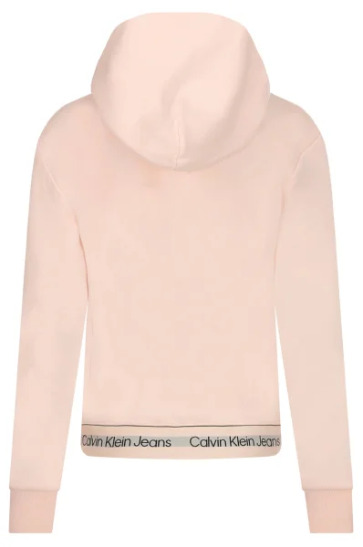 Суитчър/блуза | Cropped Fit CALVIN KLEIN JEANS пудренорозов